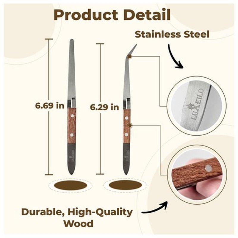 LUXEILO Multi-Functions Nail Shaping and Pincher Tweezers Tools -2PCS Nail Shaping Tool Kit- Nail Shaping Clamp – Professional Nail Tool for Acrylic & Gel Nails-Reusable Nail Shaper- Nail Art Tool