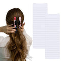 40 Pack Hair Claw Clips Cover Blanks - Sublimation for Square & Rectangle Clips with Strong Double-sided Adhesive