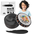 Hansuby Temporary Black Hair Color Wax - Washable Styling Mud for Kids & Teens | Perfect for DIY Cosplay & Halloween