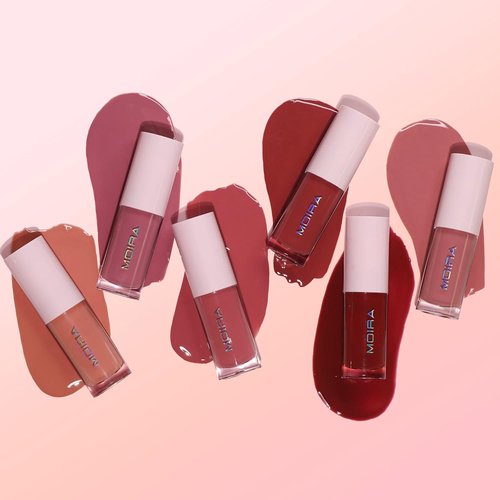 Moira Glow Getter Hydrating Lip Oil - Soft Peach Shade for Nourished, Luscious Lips