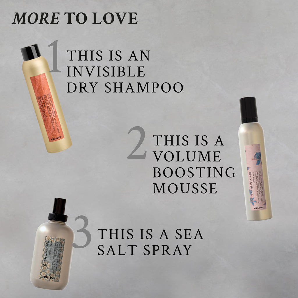 Davines This Is A Blow Dry Primer, No Hold Volume & Anti-Humidity Spray - Preps Hair for Styling, Protects from Heat & Adds Natural Shine, 8.45 Fl Oz