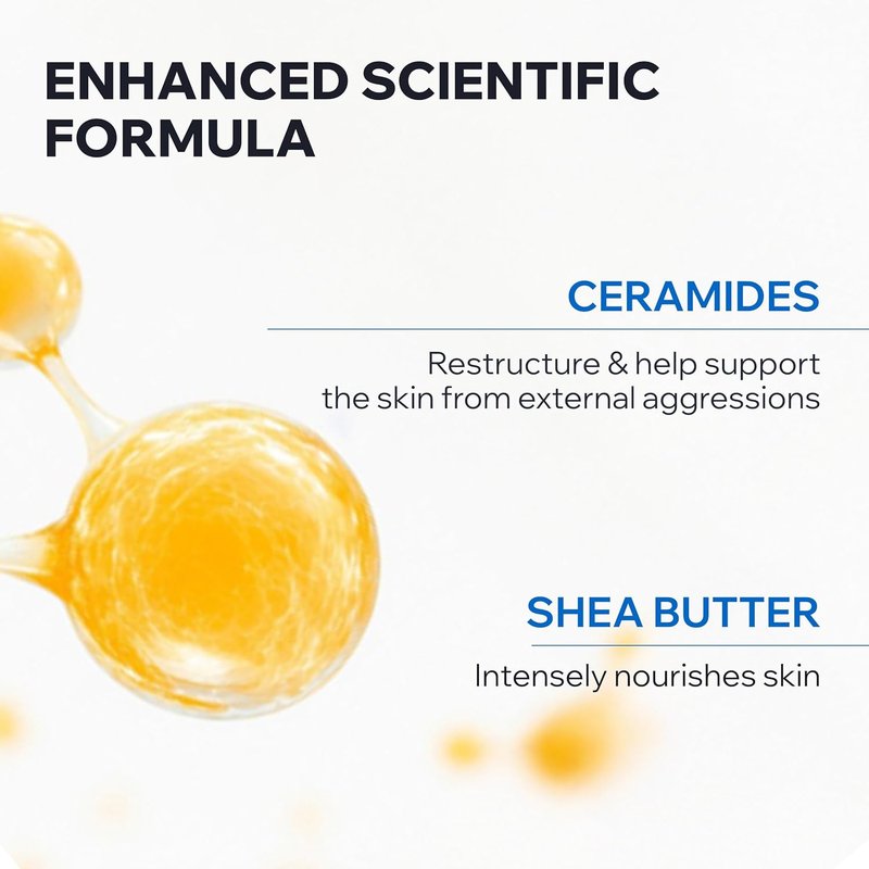 Uriage Xémose Face & Body Wash - Extra-Gentle Foaming Cleanser for Dry Skin | Fragrance-Free, Long-Lasting Comfort