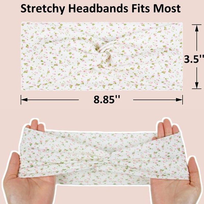 TERSE Valentine Headbands for Women Non Slip: Valentine's Day Accessories Gifts for Her Valentine Outfits Twist Head Bands for Women's Hair Trendy Cute Hair Bands