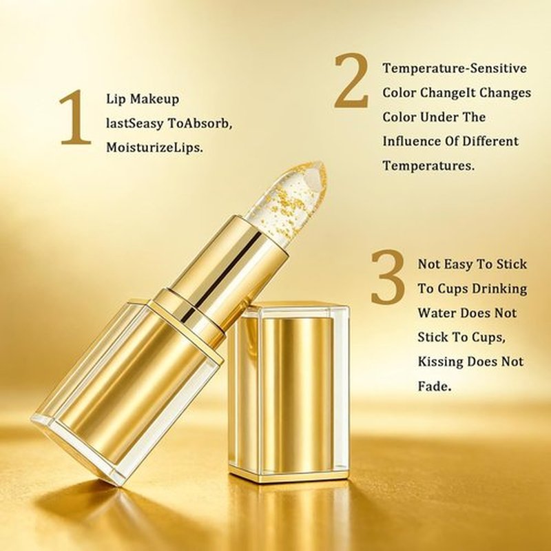 PH Adjusting Lipstick for Mature Women - 2 Pcs Color Changing, Transfer Proof & Long-Lasting Waterproof