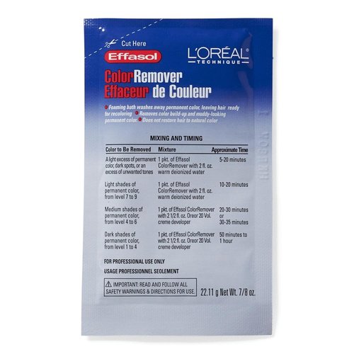 L'Oréal Technique Quick Blue Hair Lightener - High Performance Bleaching Powder | No Drip Formula, Lifts Up To 7 Levels