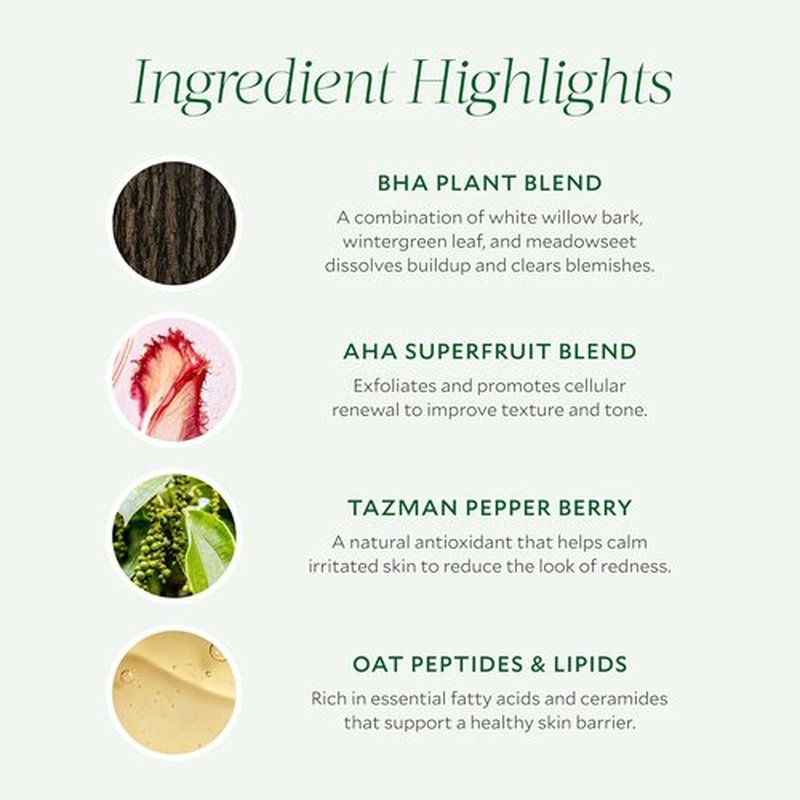 Tata Harper Clarifying Mask - BHA Exfoliating Face Mask for Blemishes | Natural Skincare, 30ml
