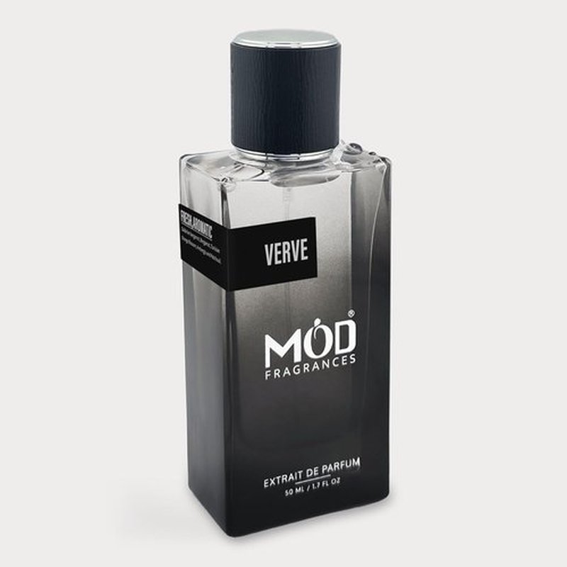 Mod Fragrances Verve Perfume for Men - Extrait de Parfum | Vegan & Cruelty-Free | Fresh Scent | 50ml