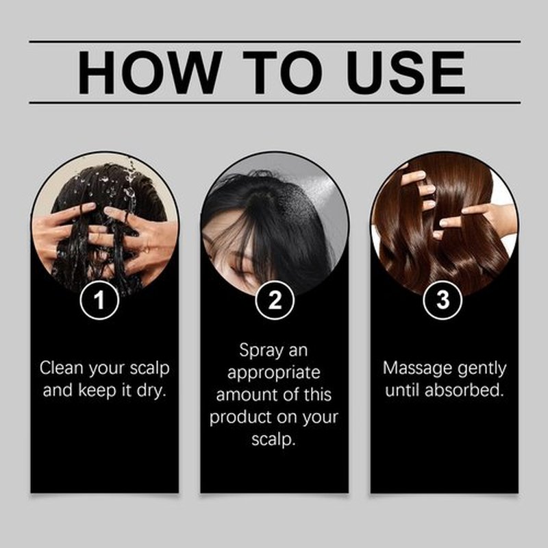 Hair Serum Bundle – Thinning Hair Treatment with Plant-Based Actives, Prevention & Treatment Scalp Serum Bundle for Men & Women, Sulfate-Fre
