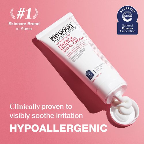 Physiogel Redness Reducing Cream – Ceramide Moisturizer for Dry, Sensitive & Redness-Prone Skin, Repairs Skin Barrier, Dermatologist-Tested, Fragrance-Free, Korean Skincare, 1.69 fl oz