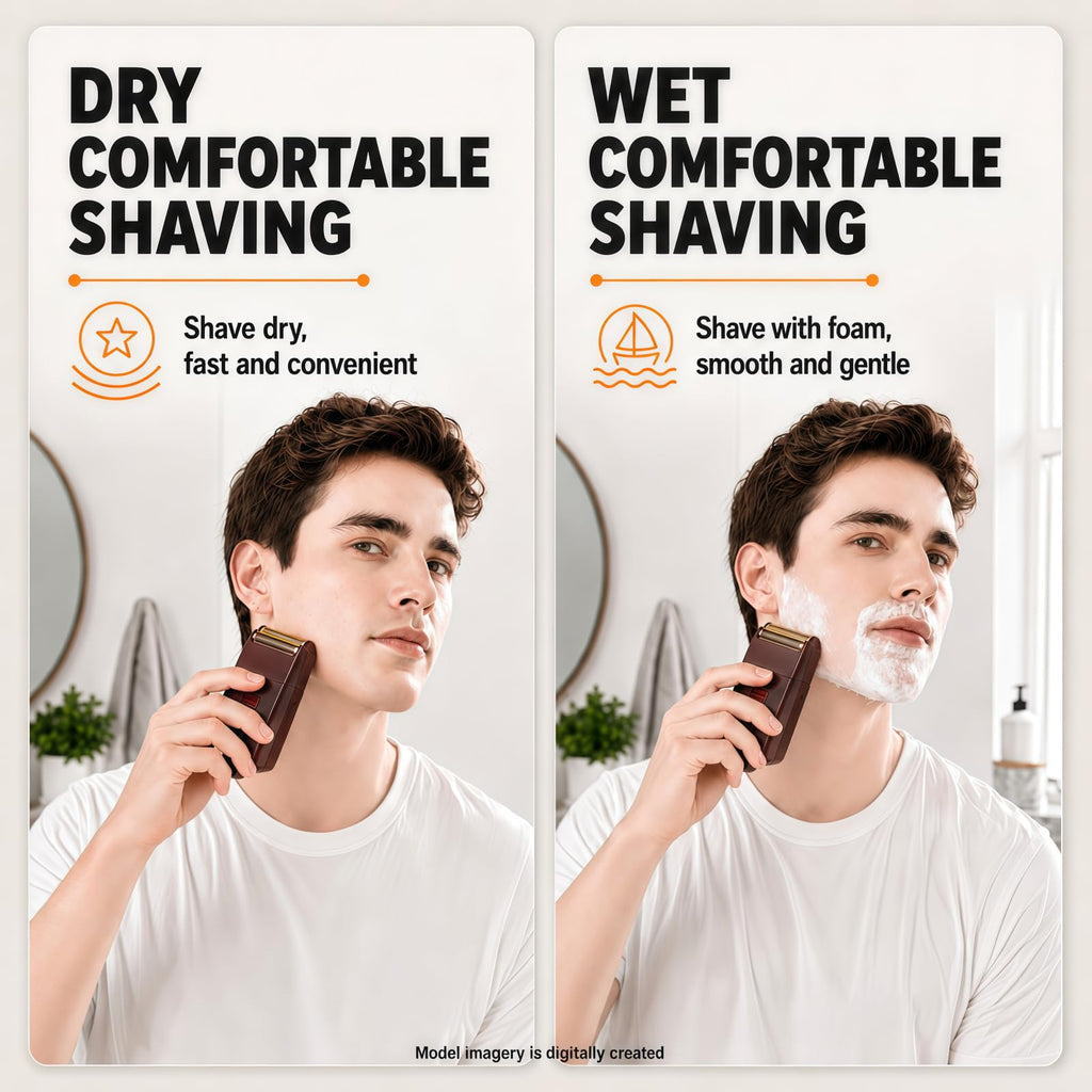 Shave Replacement Head, Compatible with Wahl 7031-100/7043-100 Foil&Cutter
