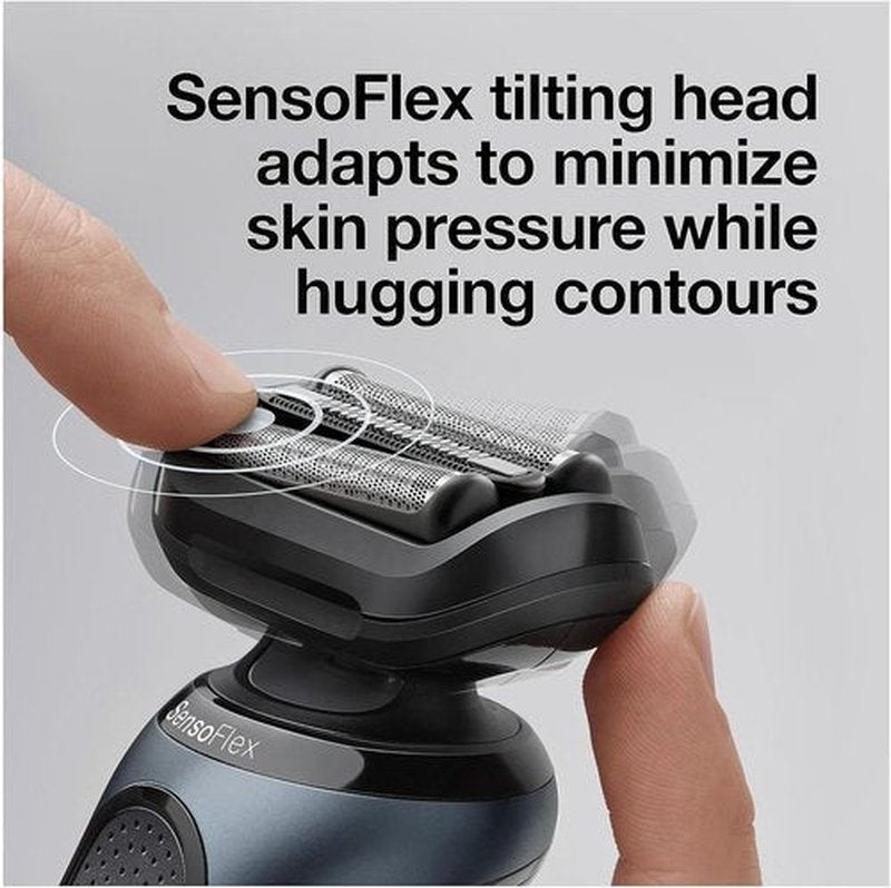 Braun Series 6 6046cs Electric Razor - Wet & Dry Cordless Foil Shaver with Trimmer & Travel Case, Black