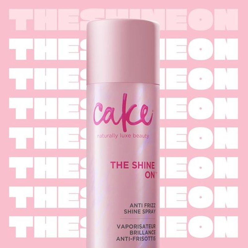 Cake Beauty Anti-Frizz Shine Spray - Blocks Humidity for Smooth, Shiny Hair - 4.2 Oz