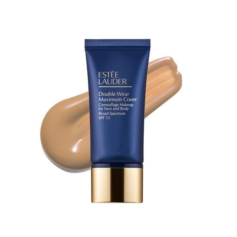 Estée Lauder Double Wear Camouflage Foundation - 24-Hour Full Coverage Makeup | Waterproof SPF 15, 1.0 Fl Oz
