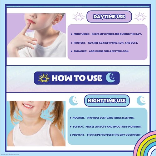 Hello Kitty and Friends 6 pack Fruit Flavored Lip GlossPucker Pop Set, Ages 3+ Perfect for Birthdays, Stocking Stuffers, Holidays, SchoolRewards, Spa Days, Slumber Parties, and More by Townley Girl
