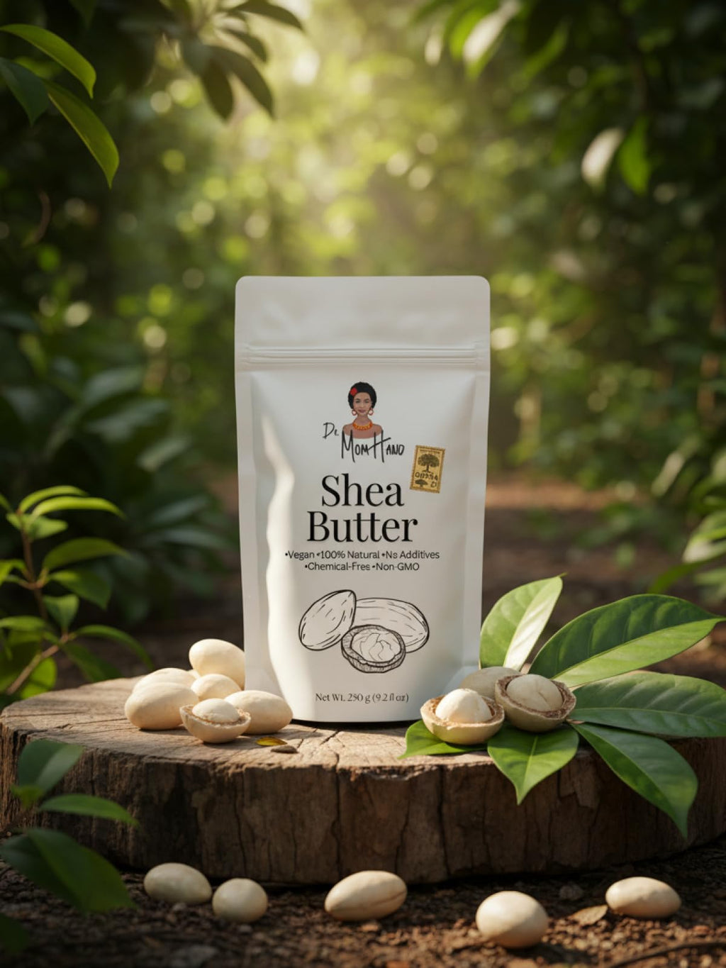 Organic Raw Shea Butter Intensive Moisturizer | 100% Pure,Natural & Unrefined Multi-Purpose Body & Face Butter for Dry Skin, Hair & Lips, 3.53 oz.