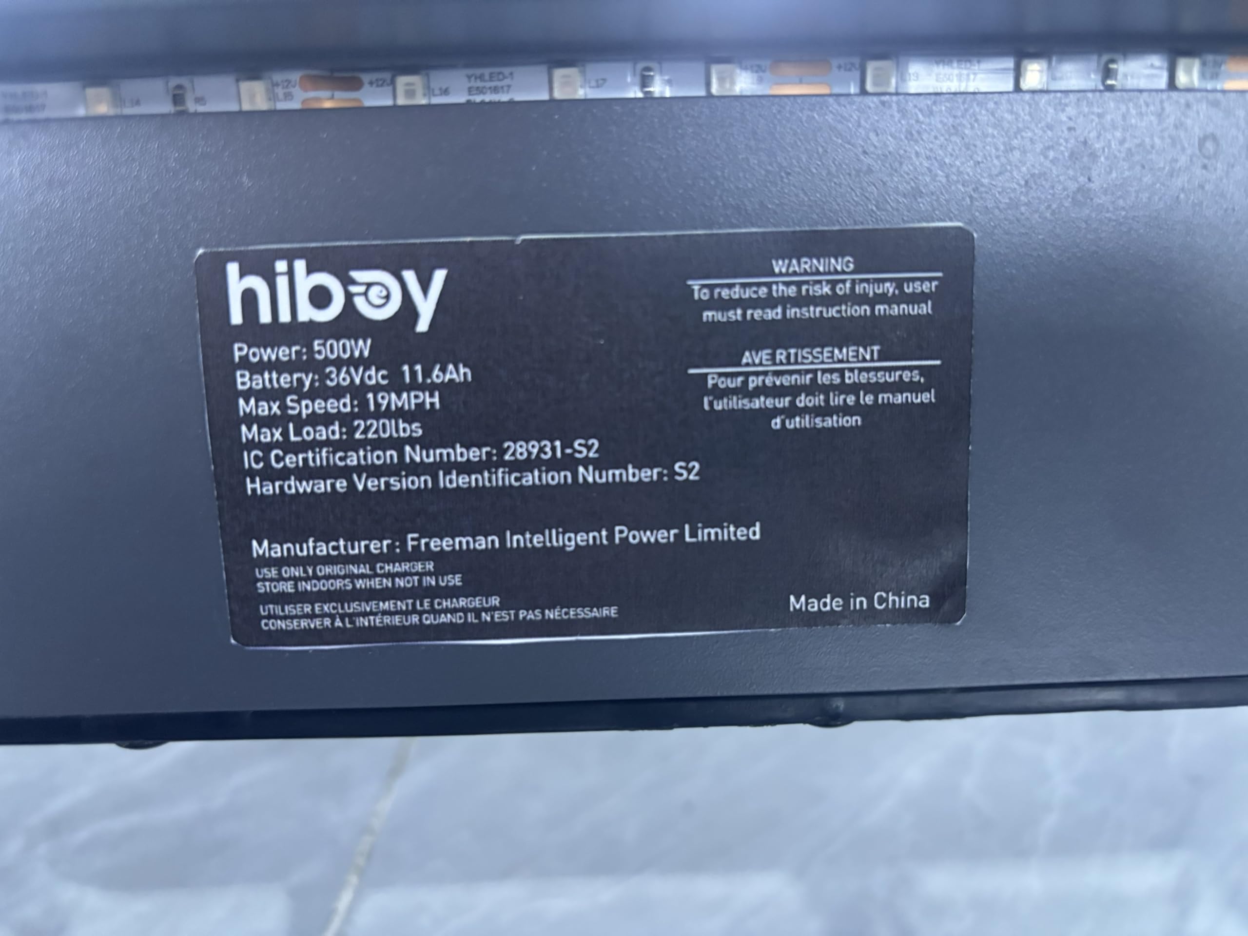 Hiboy S2 Pro Electric Scooter, 500W Motor, 10" Solid Tires, 25 Miles Range
