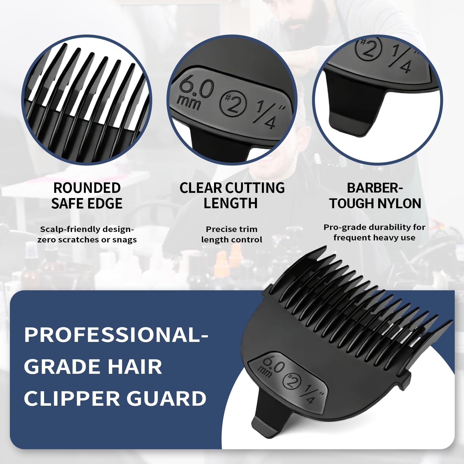 4-Piece Guide Combs Compatible with Remington Shortcut HC4240/4250/4300