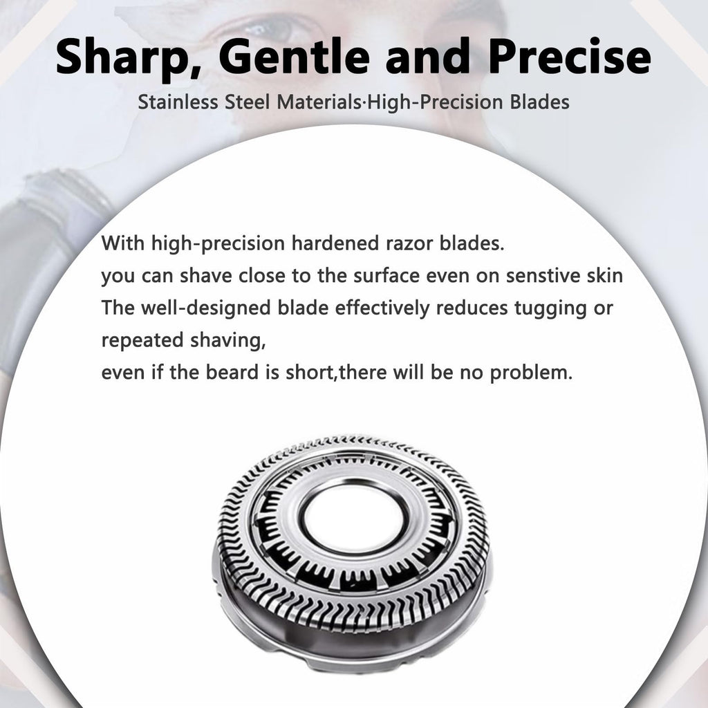 SH60 Replacement Blades Compatible with Philips Norelco 6000 Series