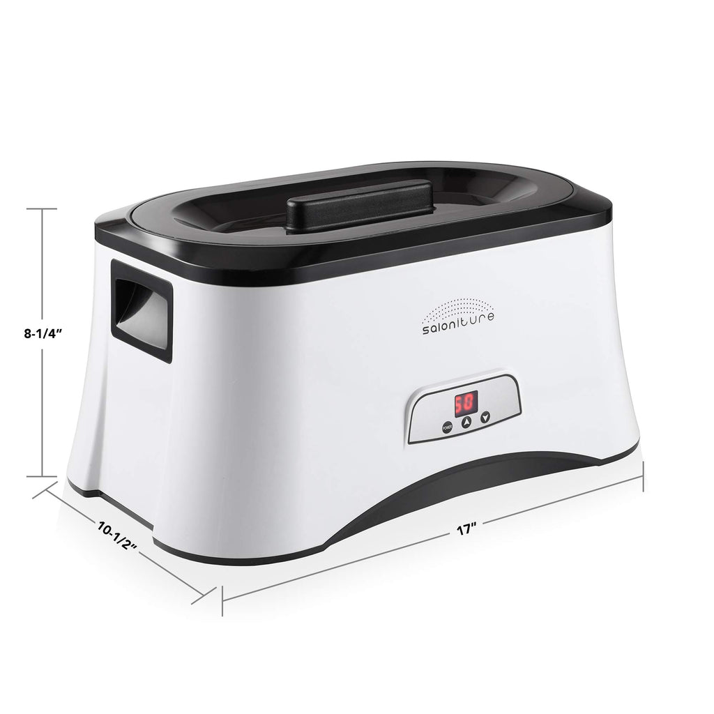 Saloniture Paraffin Bath Spa - Portable Electric Wax Warmer Machine for Hands and Feet