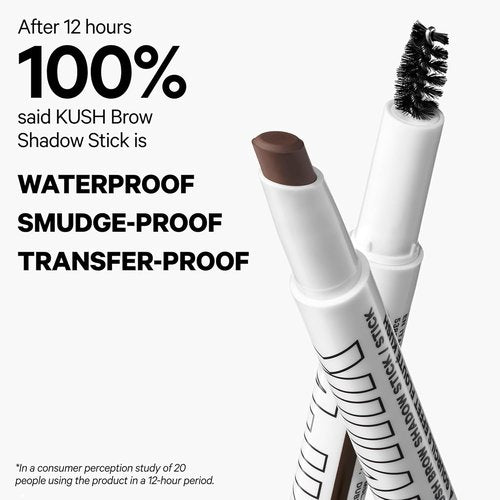 Milk Makeup KUSH Brow Shadow Stick - Define, Shape & Fill for Fuller Brows | Waterproof, Long-Lasting Formula