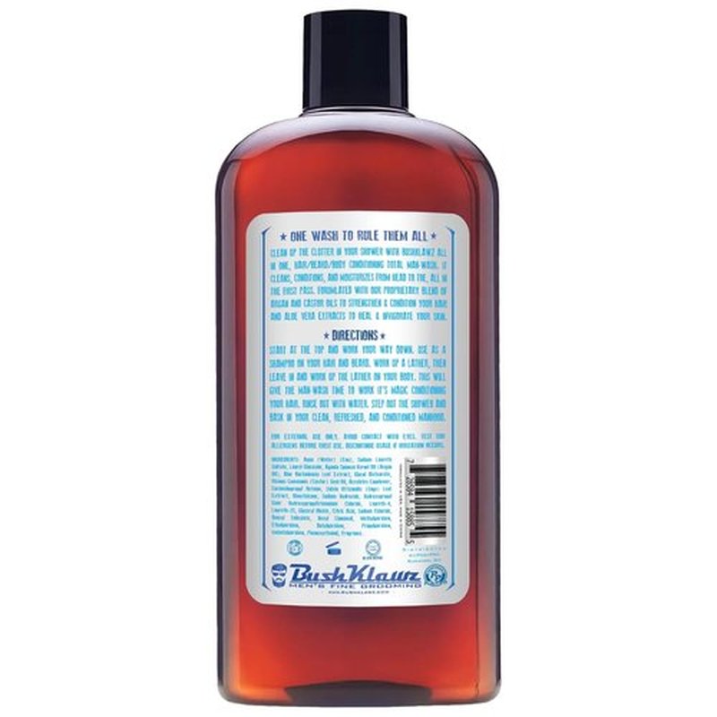 Active Prince Man 3-in-1 Shampoo, Conditioner & Body Wash - Versatile Grooming for Hair, Beard & Body