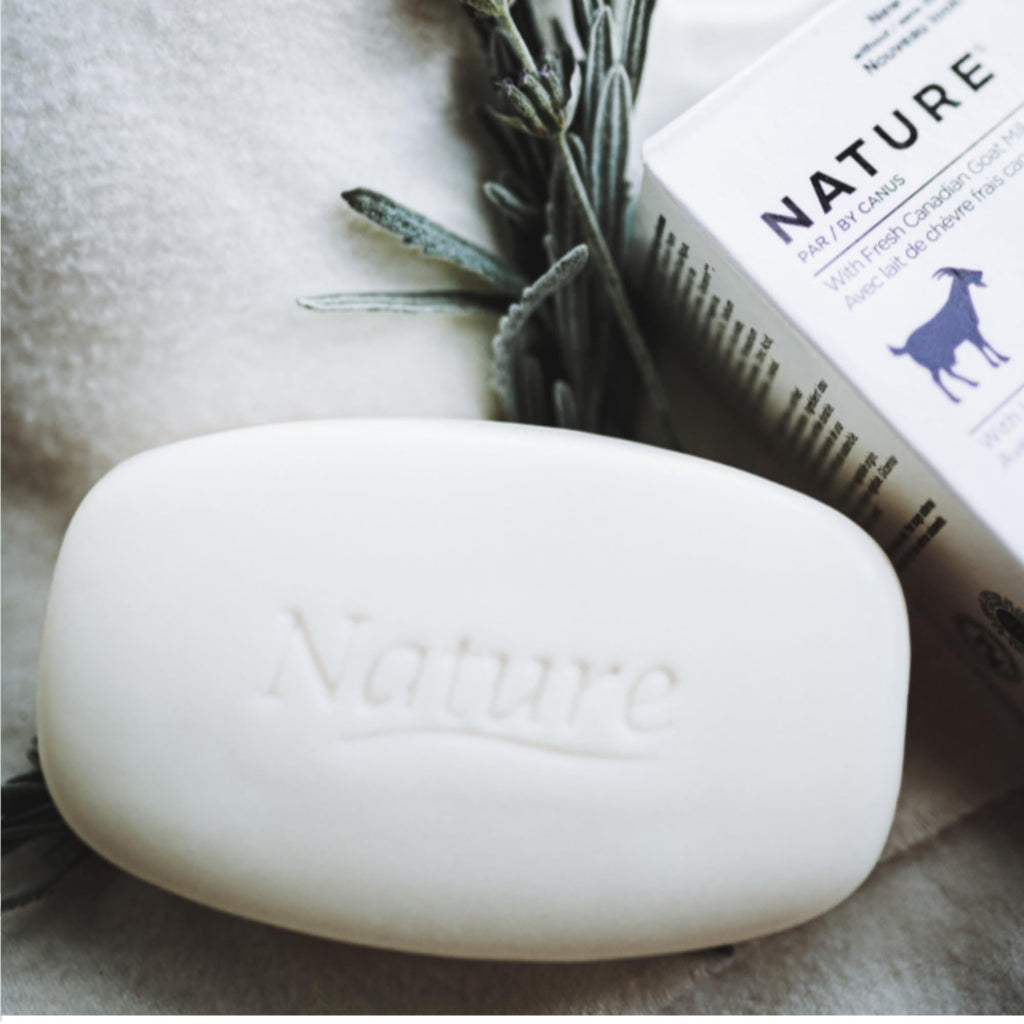 Nature Goat Milk Bar Soap, FRAGRANCE FREE, 5 oz (141 g), With Fresh Goat Milk, Vitamin A, B3, Potassium, Zinc & Selenium, Moisturizing & Gentle Cleansing