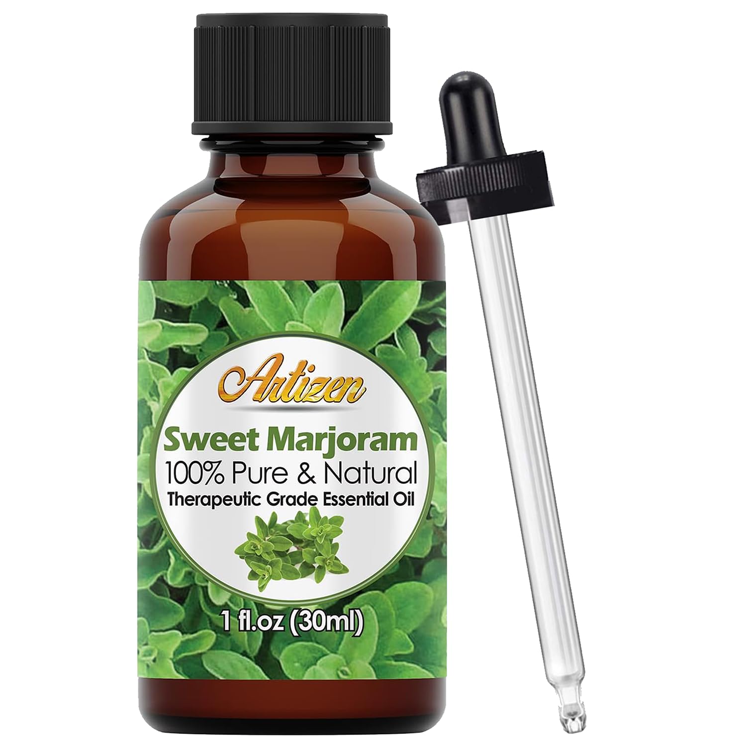 Artizen 2oz Oils - Marjoram Essential Oil - 2 Fluid Ounces