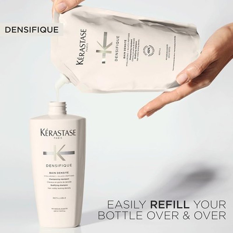 Kerastase Densifique Densité Shampoo - Thickening & Strengthening for Fine Hair | Adds Shine & Removes Build-Up