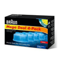 Braun CCR2 Cleaner Refill Kit - 4 Pack for Optimal Performance and Longevity