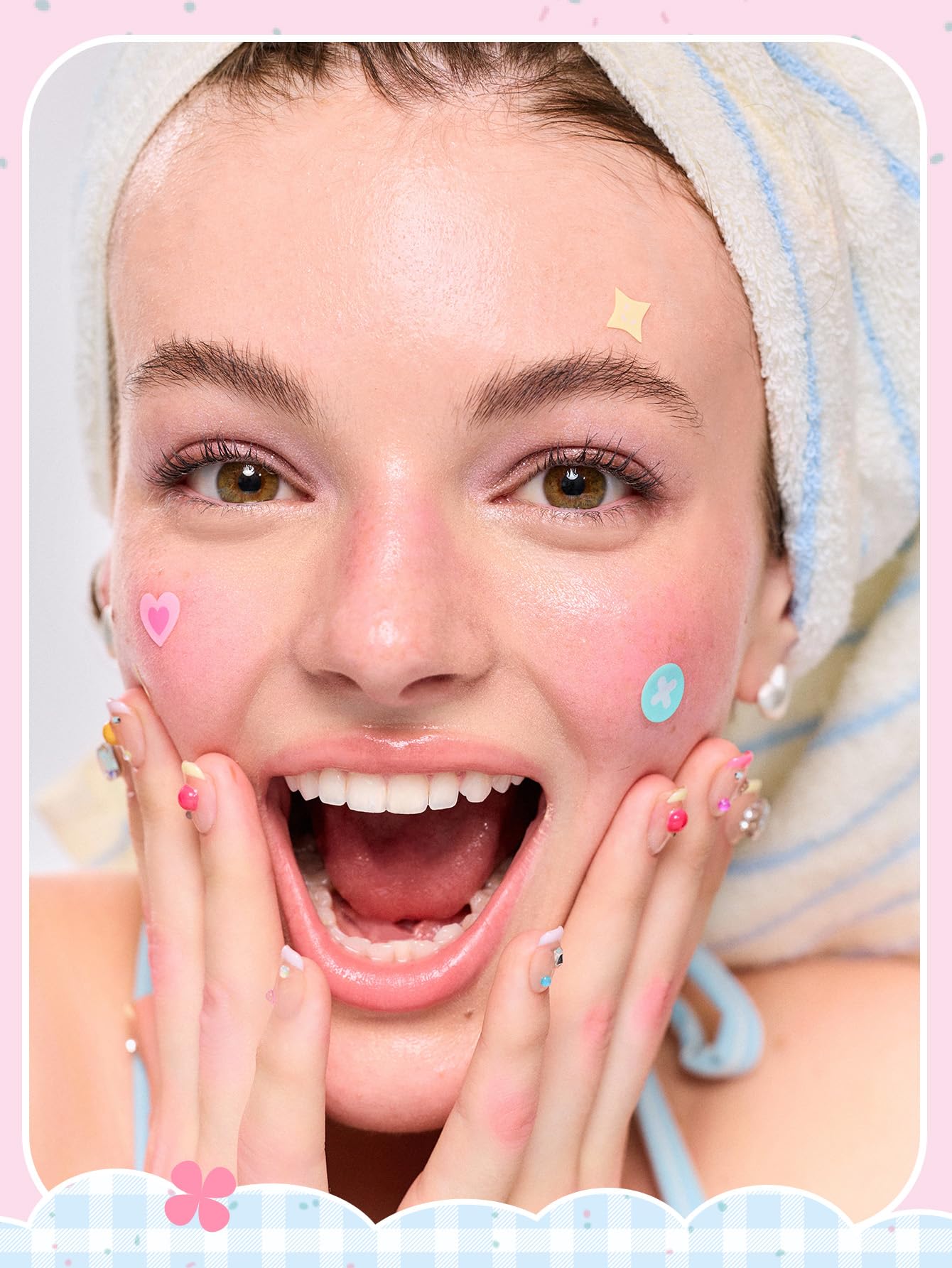 SHEGLAM Daydream Dots Blemish Patches Acne Patch Invisible Pimple Patches for Face 2 Sizes (24 Count)