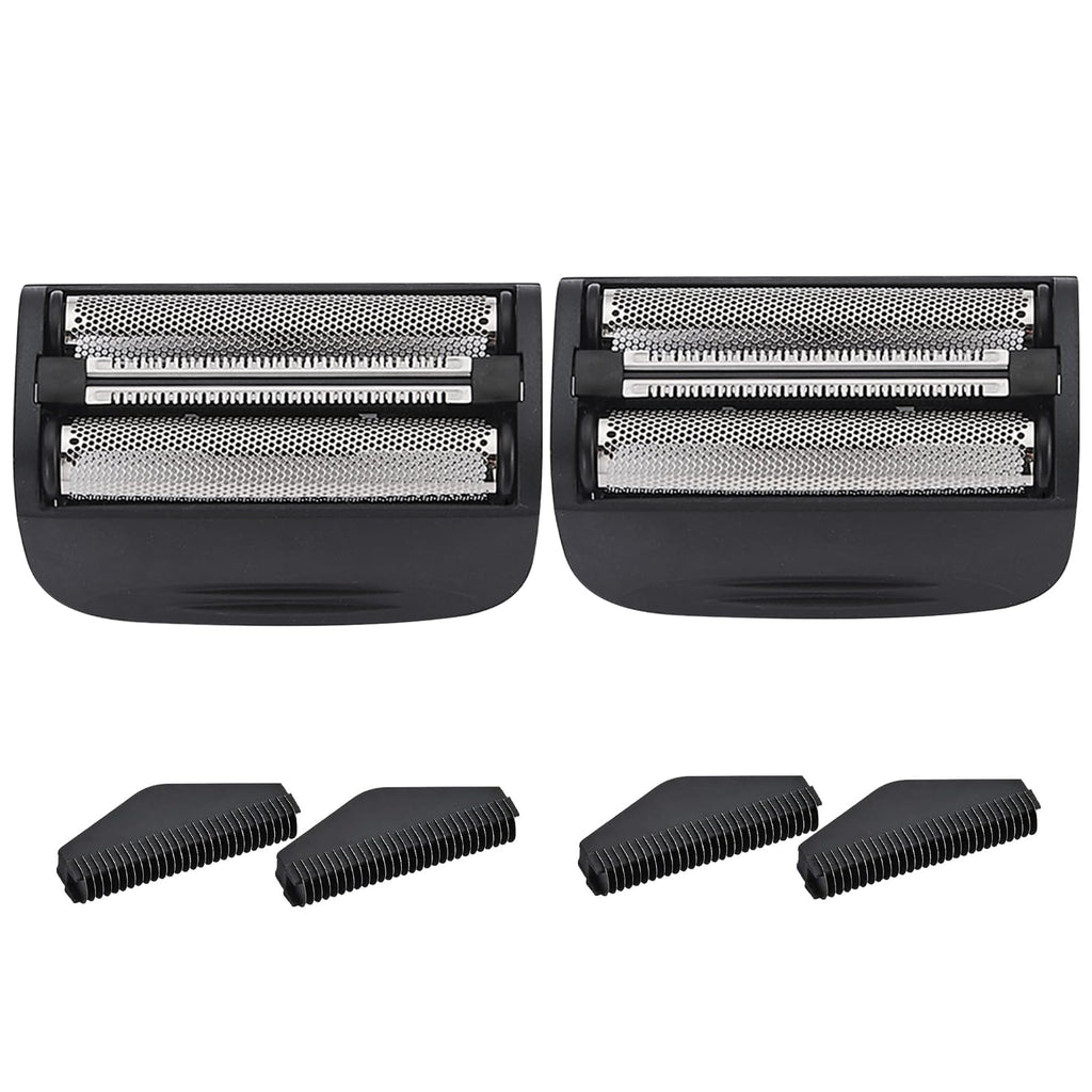 2PCS Shaver Replacement Foil Compatible with Remington PF7400, PF7500, and PF7600 Foil Shavers，Black