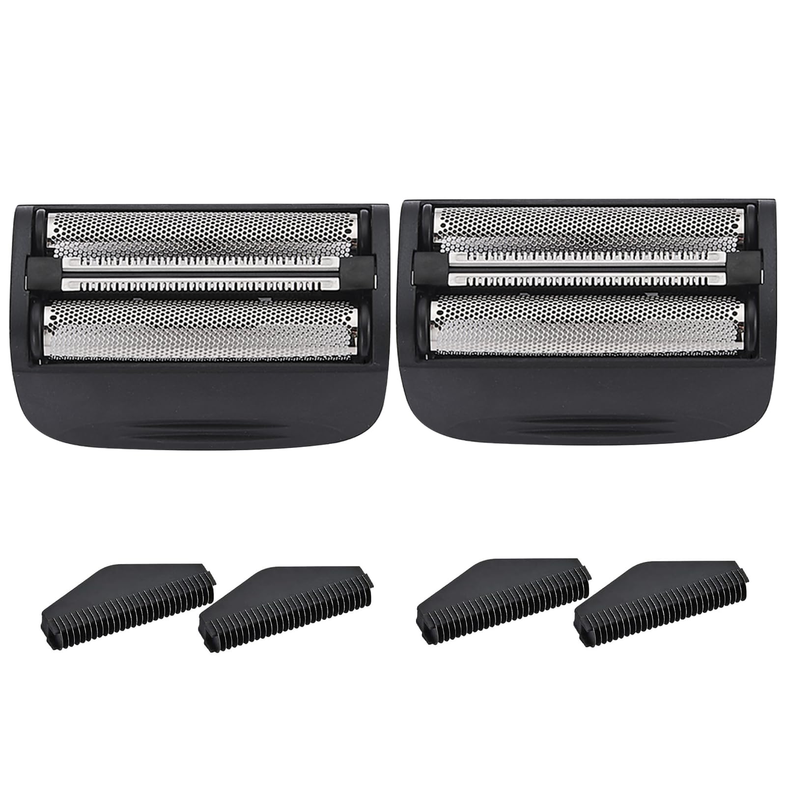 2PCS Shaver Replacement Foil Compatible with Remington PF7400, PF7500, and PF7600 Foil Shavers，Black