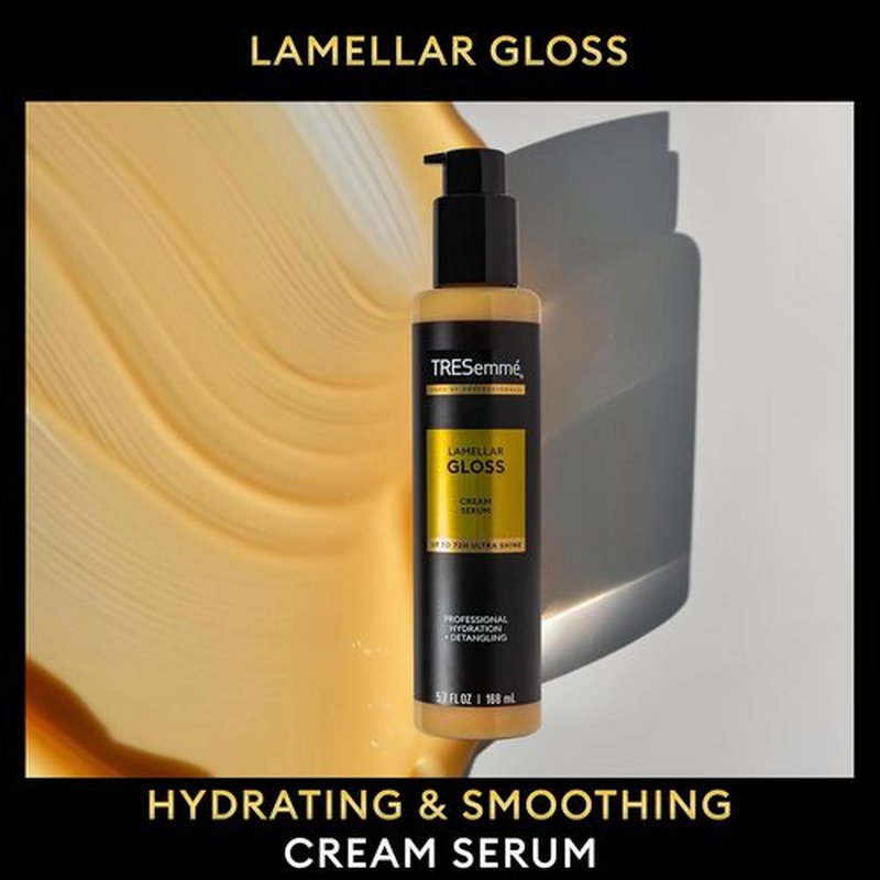 TRESemmé Hydrating Detangling Cream Serum - Ultra Shine Up to 72H | 5.7 Fl Oz
