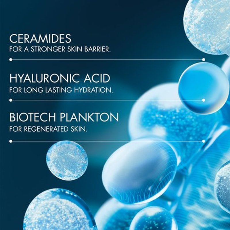 Biotherm Aquasource Hydra Barrier Cream, Lightweight And Fast-Absorbing Face Moisturizer for a Stronger Skin Barrier, with Biotech Plankton, Bio-Ceramides and Hyaluronic Acid 1.7 Fl.Oz.