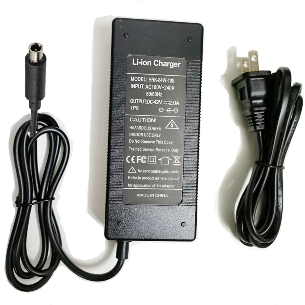 [Verified Fit] 36/42V Charger for Okai Neon Lite EA10 ES10 ES20 ES50B ES520B Scoote-r, AovoPro M365 Pro ES60 EW6 ES80, HIBOY S2R, YADEA KS5 Pro KS1 KS3, for XIAOMI MI M365 Pro 1S Pro2, Bird Air M365