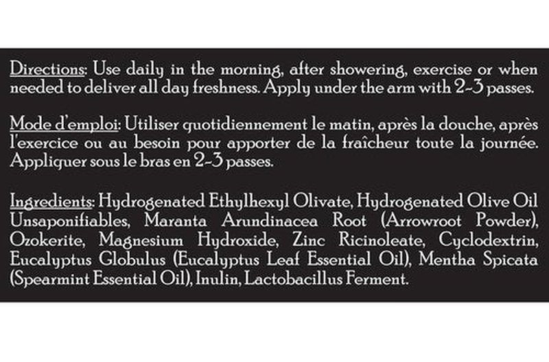 Brickell Men's Products Natural Deodorant - Organic, Aluminum-Free Formula | Eucalyptus & Mint, 2.65 oz