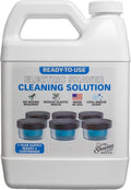 Clark Shaving Co. Shaver Cleaning Solution - Easy Refill for Philips Norelco Pods | 32 oz