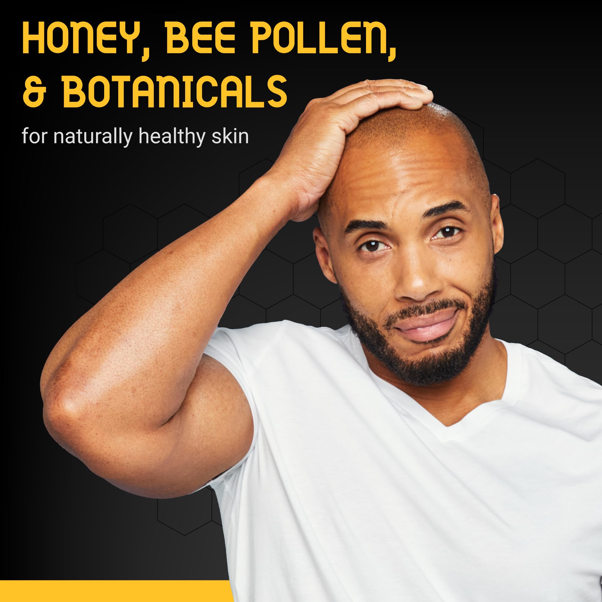 Bee Bald HEAL Aftershave for Men Healing Balm, Immediately Calms & Soothes Damaged Skin, Treats Bumps, Redness, Razor Burn & Other Shaving Post Shave Irritations, 2 Fl Oz (Pack of 4)