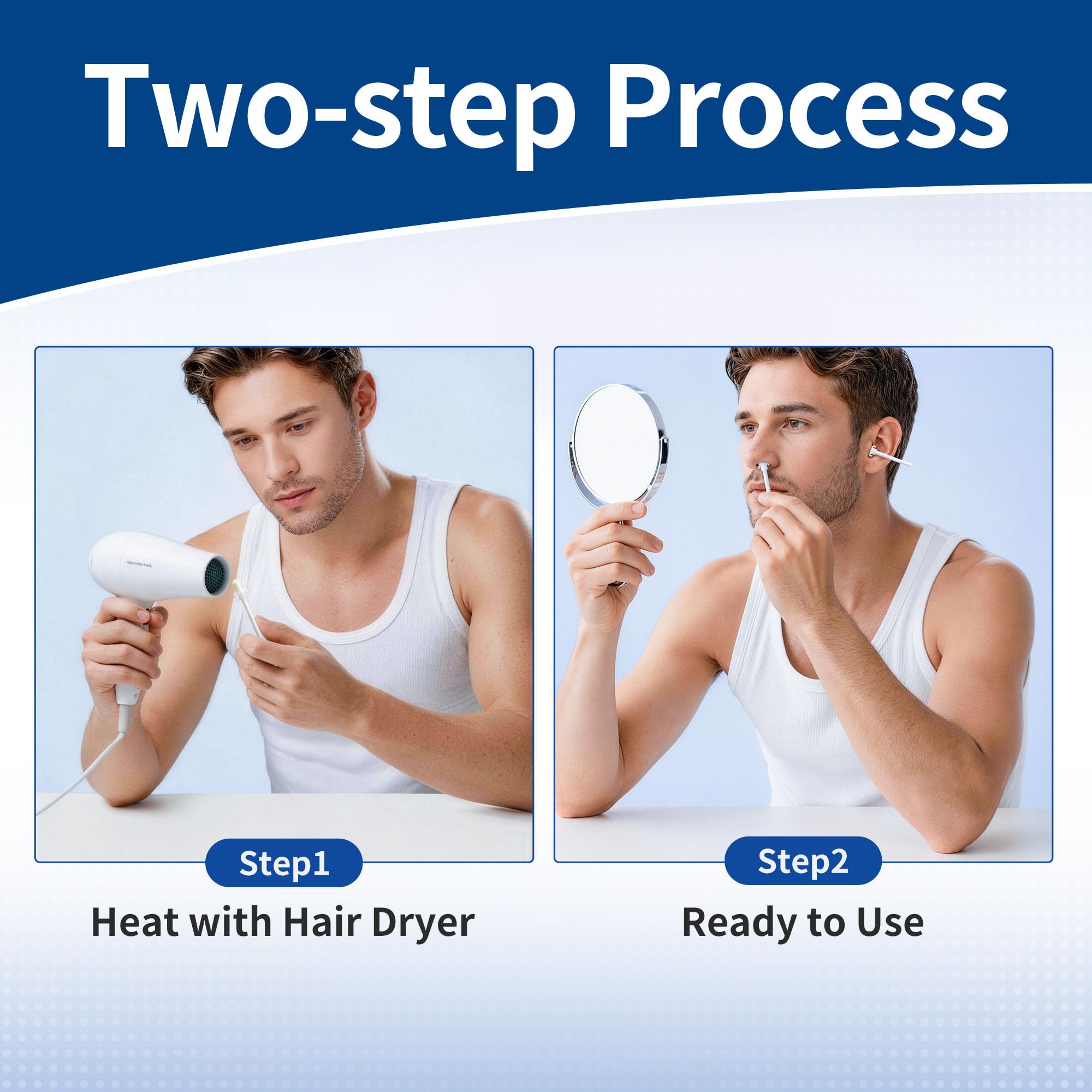 Beauty7 Nose Wax, Ready to Use Waxing Sticks- 16 Counts
