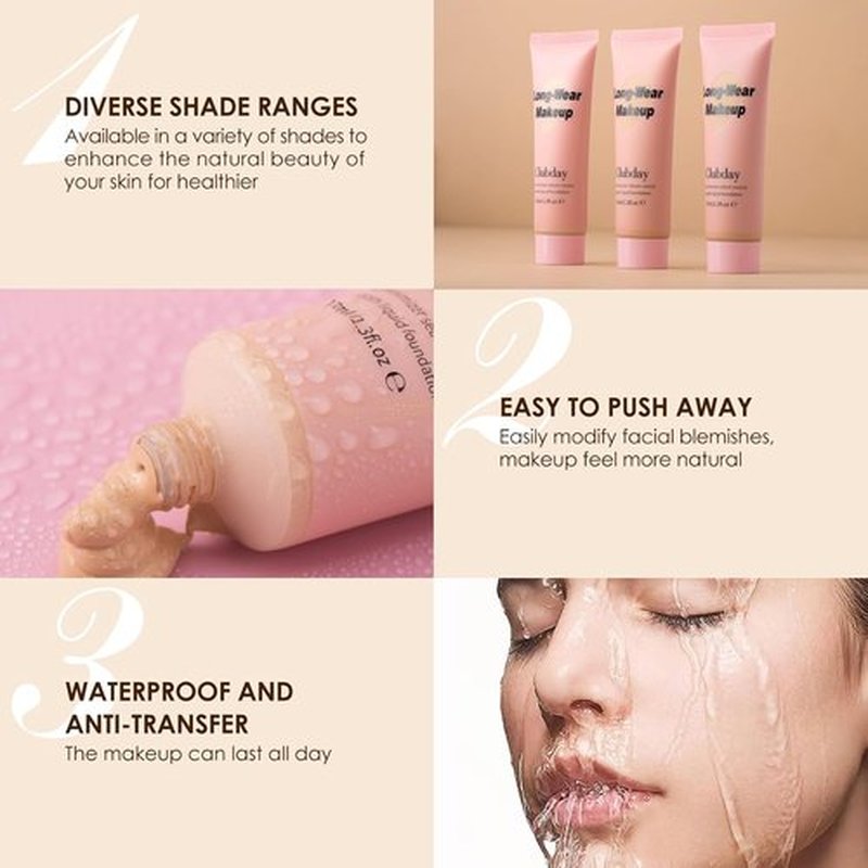 Regine Switzerland Long-Wear Liquid Foundation - Pore Minimizer & Oil-Free Matte Finish, 37ml/1.3 Fl Oz