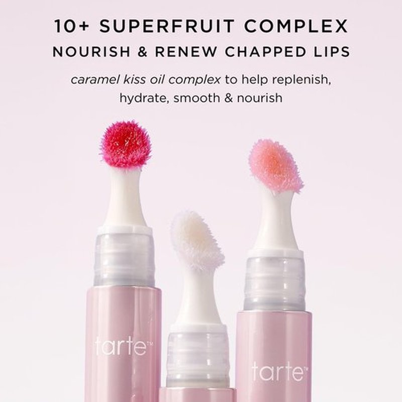 tarte maracuja juicy melt mask – Lip Mask, Balm & Lipgloss with Shea Butter, Hydrating Overnight Treat for Soft Nourished Lips, Vegan & Cruelty-Free, full size, icing (blushed pink)