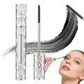 Skiennix Eyelash Primer - Tubular Waterproof Volumizing Mascara with Metal Wand | Black, 2026 Edition