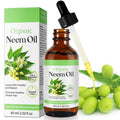 APUUFYQC Neem Oil for Skin, Pure Natural Cold Pressing, Free of Hexane, Nourishes the Skin and Hair, Reduces Fine Lines, 2.02 Oz