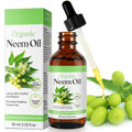 APUUFYQC Neem Oil for Skin, Pure Natural Cold Pressing, Free of Hexane, Nourishes the Skin and Hair, Reduces Fine Lines, 2.02 Oz