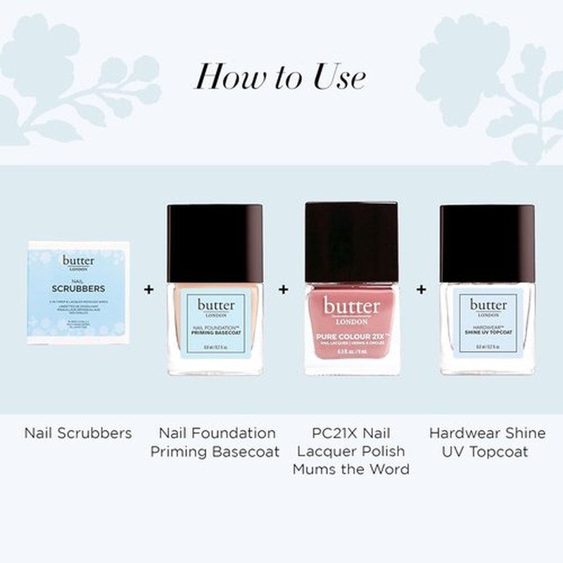 Butter LONDON Nail Polish Remover Pads - 2-in-1 Travel-Friendly Gel Wipes | Cruelty-Free & Paraben-Free