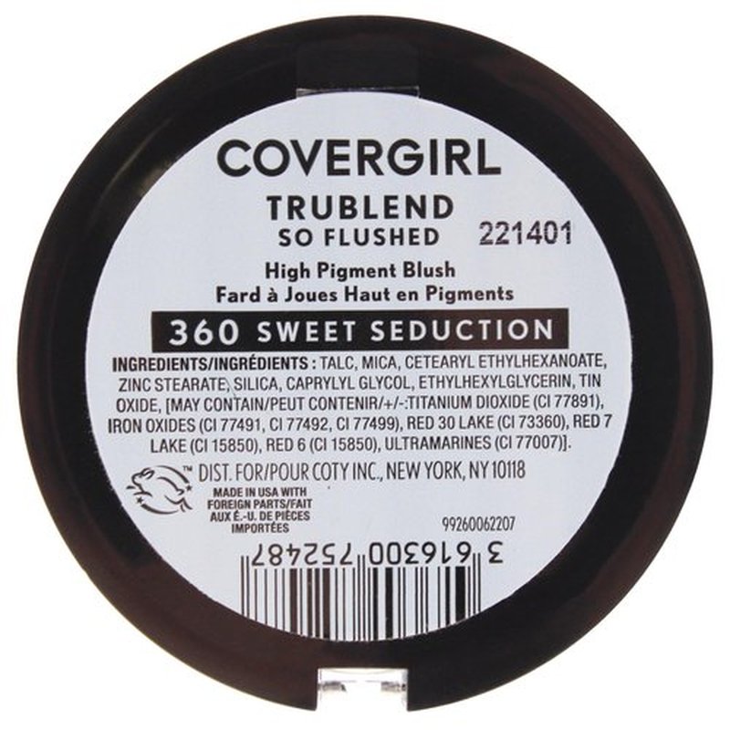 COVERGIRL Trueblend so Flushed High Pigment Blush & Bronzer, Sweet Seduction, Sweet Seduction, 0.33 Ounce