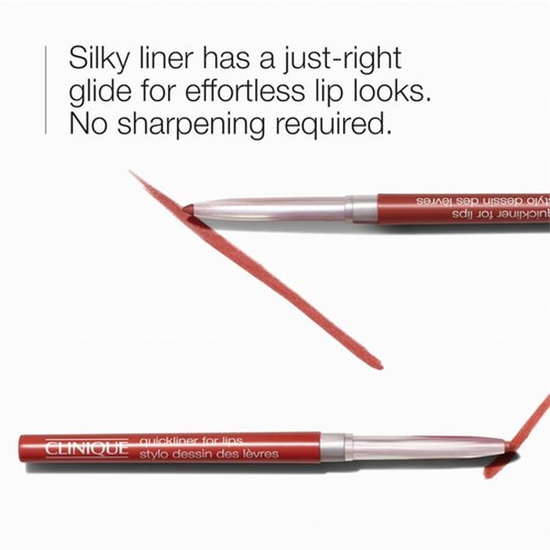 Clinique Quickliner Lip Liner - Long Lasting, Non-Drying Formula | 19 Shades Available, Including Black Honey, Pink & Nude Honey
