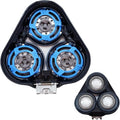 Philips Norelco SH50 Replacement Shaver Heads - Compatible with Series 5000 Electric Razors