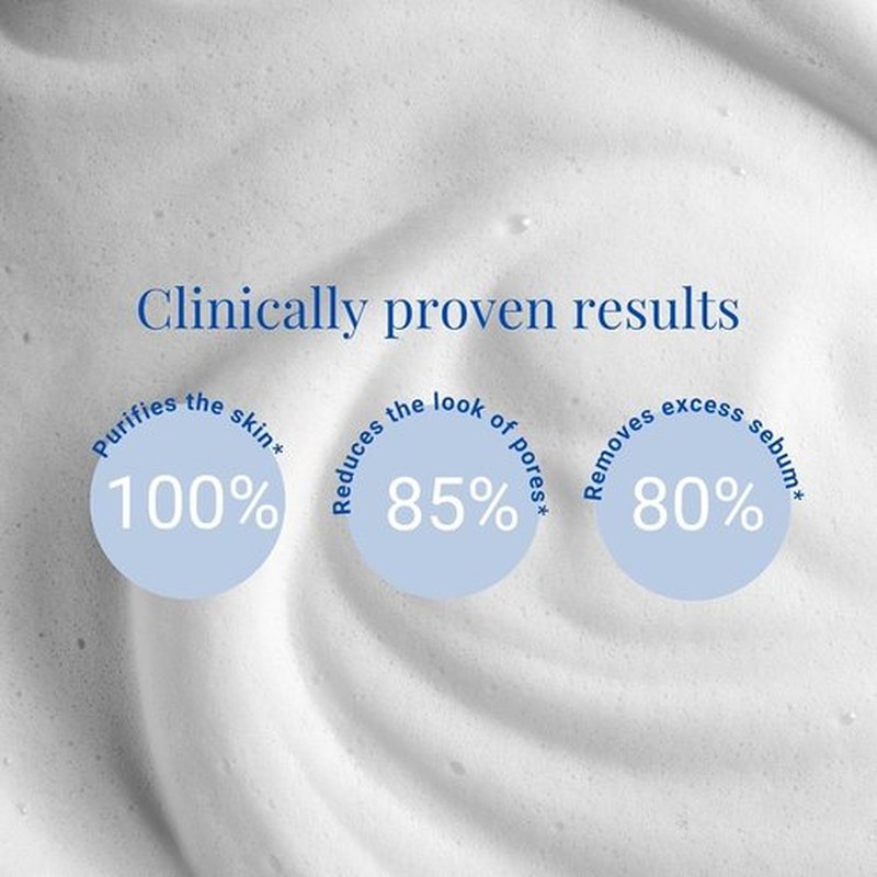 G.M. COLLIN Puractive+ Cleansing Foam - Hydrating Face Wash for Oily & Acne-Prone Skin with Salicylic Acid