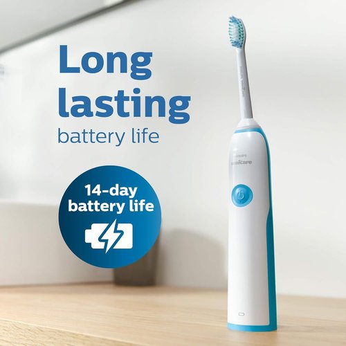Philips Sonicare Electric Toothbrush - DailyClean 2100, Rechargeable, Mid Blue, 1 Count